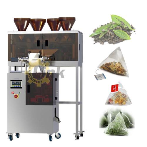 Most Popular Automatic Nylon Pyramidal Tea Packing Machine Small Packing Sachet Machine Tea Packaging Machine Bag in Bag